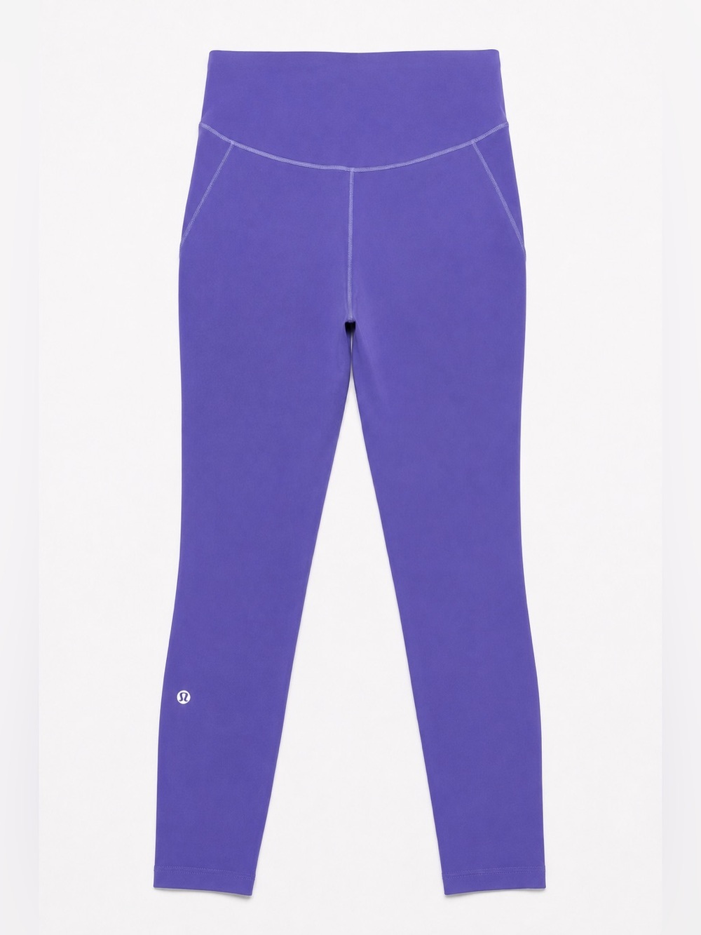 Lululemon Purple Running Leggings Women’s Size 6 Full Length High Rise Drawcord